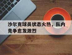 包含沙尔克球员状态火热，队内竞争愈发激烈的词条